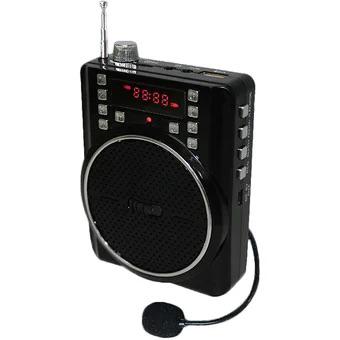 Radiograbadora Bluetooth Negro VS-R1570 USB FM USB Tarjeta TF 100W Altavoz Megáfono